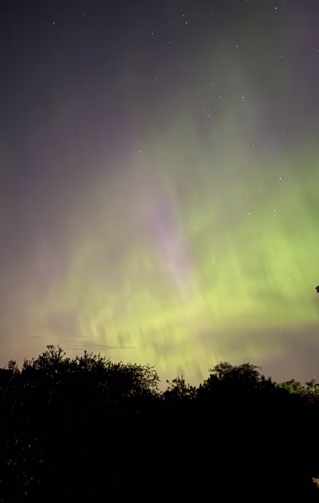 Aurora Australis in Tasmania